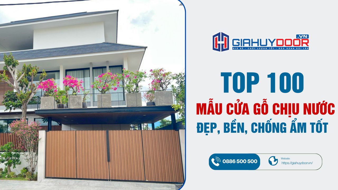 CỬA GỖ CHỊU NƯỚC