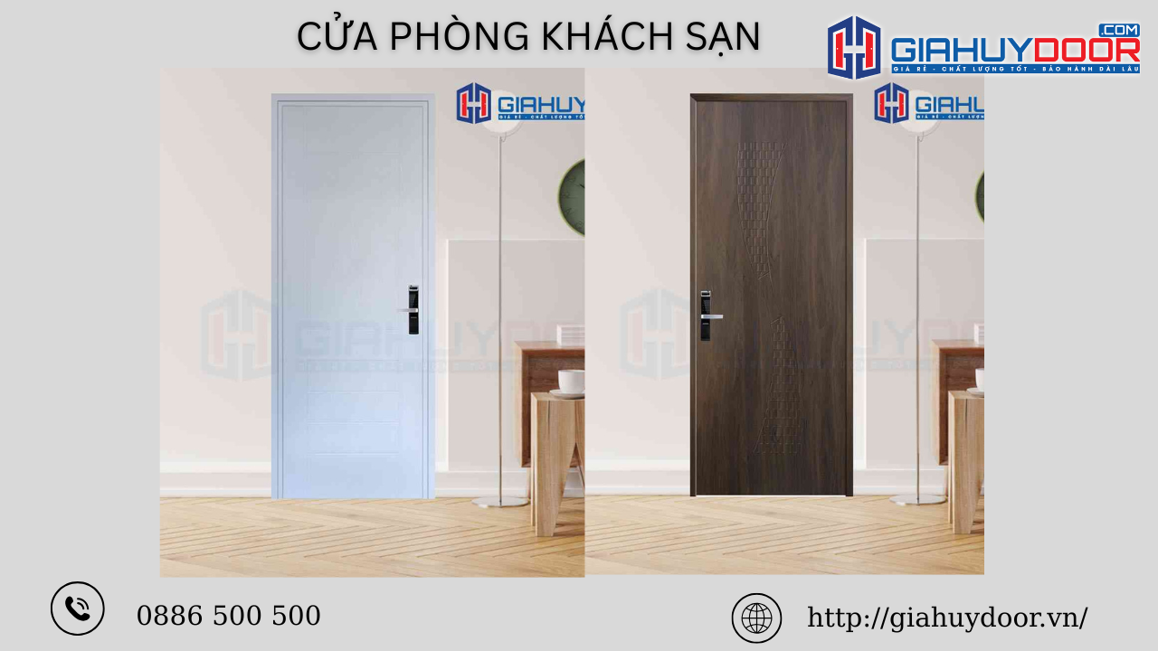 Cửa phòng khách sạn không những đáp ứng yêu cầu thẩm mỹ mà còn đảm bảo độ bền Cửa phòng khách sạn không những đáp ứng yêu cầu thẩm mỹ mà còn đảm bảo độ bền
