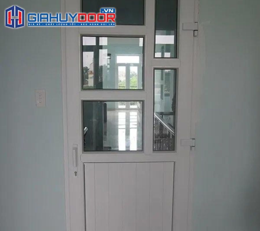 Cửa nhựa Sài Gòn 2 canh 9A Oak (1)