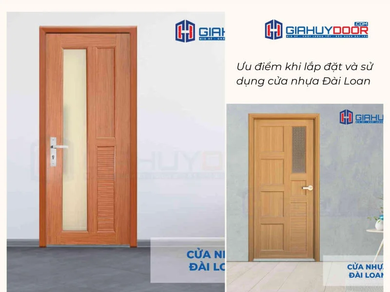 Ưu điểm khi lắp đặt và sử dụng cửa nhựa Đài Loan Ưu điểm khi lắp đặt và sử dụng cửa nhựa Đài Loan