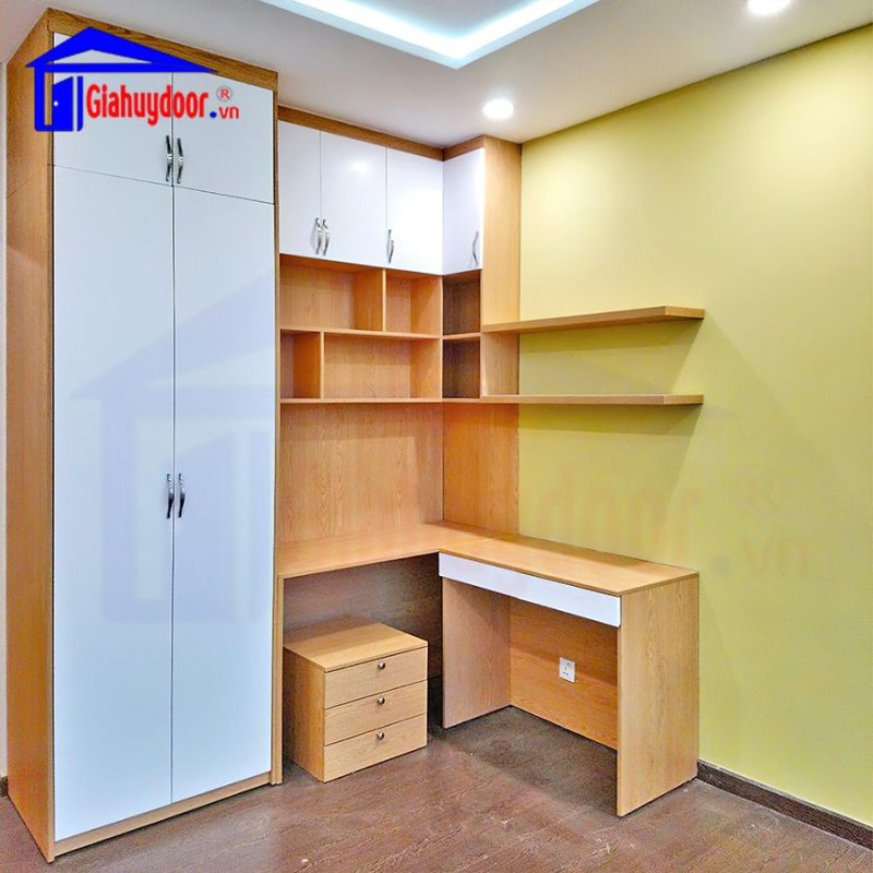 NỘI THẤT TỦ GỖ KỆ GỖ 4