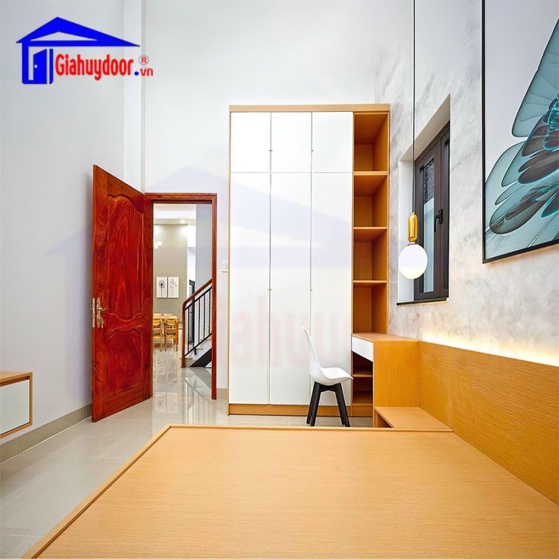 NỘI THẤT TỦ GỖ KỆ GỖ 64