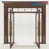 Cửa Nhôm Vân Gỗ 70