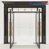 Cửa Nhôm Vân Gỗ 75