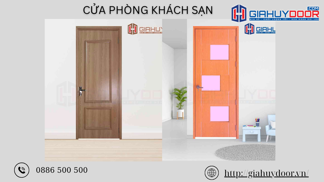 Cửa phòng khách sạn là một phần quan trọng trong việc tạo ấn tượng Cửa phòng khách sạn là một phần quan trọng trong việc tạo ấn tượng