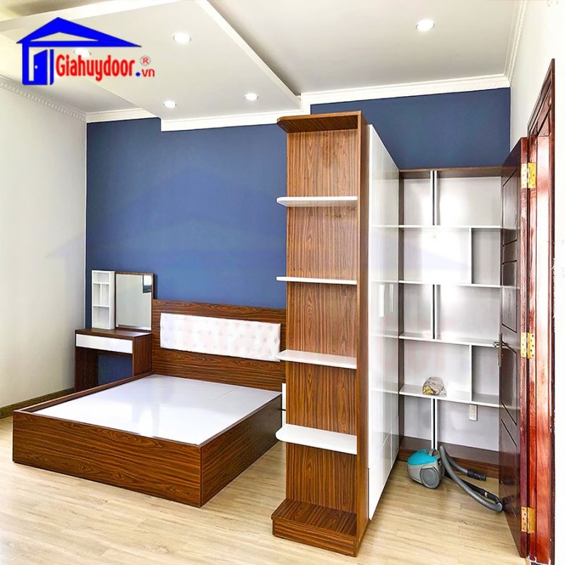 NỘI THẤT TỦ GỖ KỆ GỖ 86