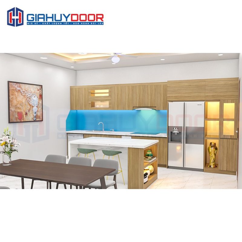 Nội thất nhà bếp I Full trần tủ lạnhh