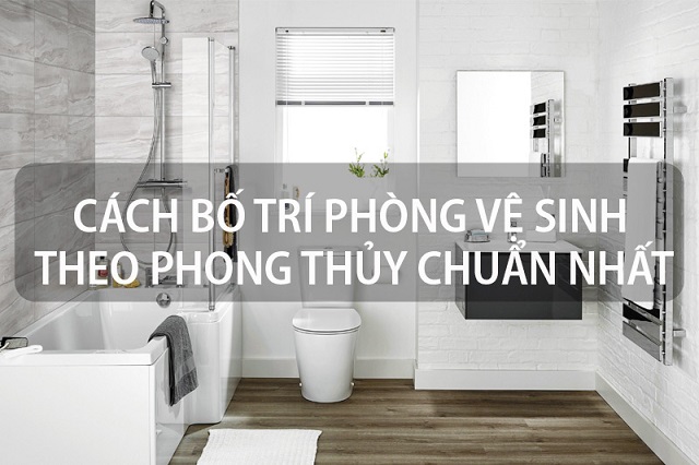Bố trí các vật dụng nội thất trong nhà vệ sinh cần đảm bảo khoa học