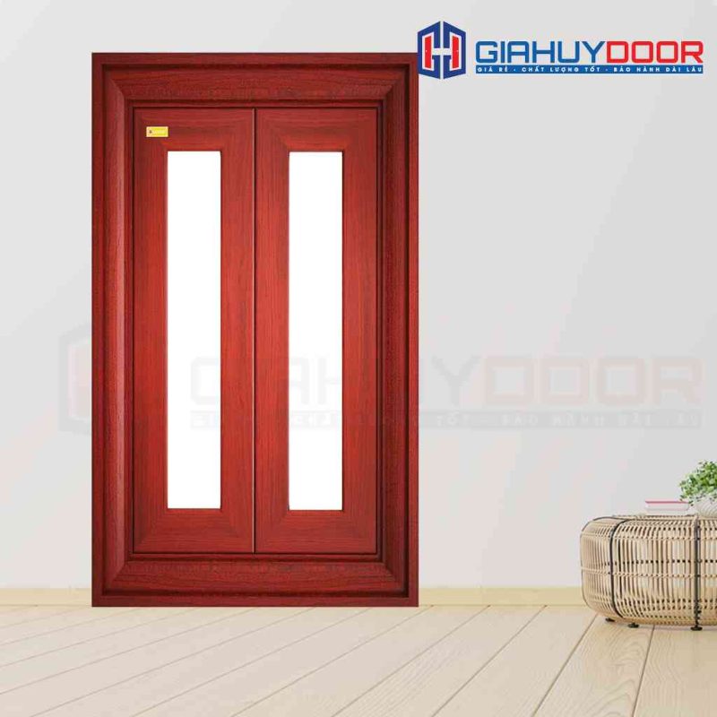 Cửa thép vân gỗ GHDCS2K