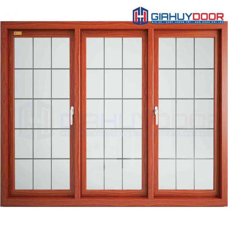 Cửa thép vân gỗ GHDCS3K