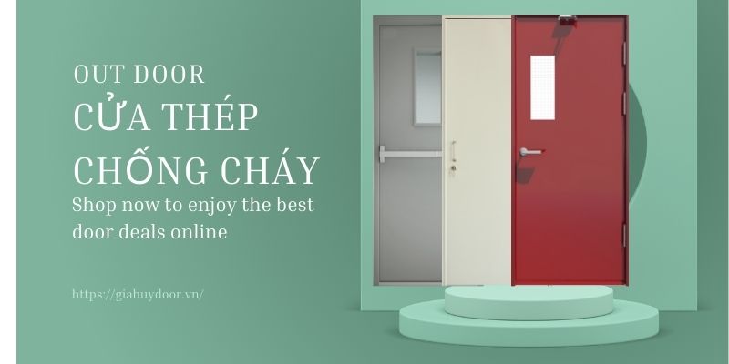 Cấu trúc và nguyên lý hoạt động của cửa thép chống cháy Long An