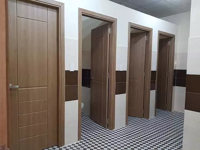 Cửa ABS chống được thời tiết khắc nghiệt khá tốt