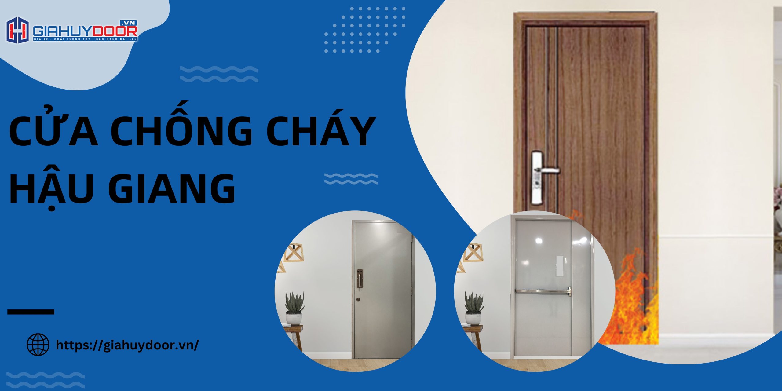 Cửa chống cháy Hậu Giang