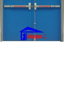Cửa thép chống cháy GHD Cua chong chay doi