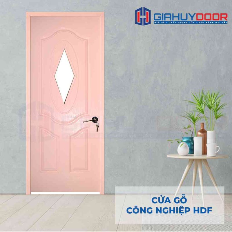 Cửa gỗ công nghiệp HDF 3AGL-C4
