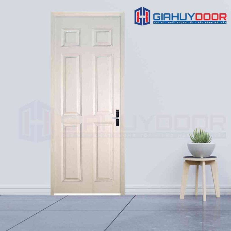 Cửa gỗ giá rẻ HDF 6A-C1 (6)