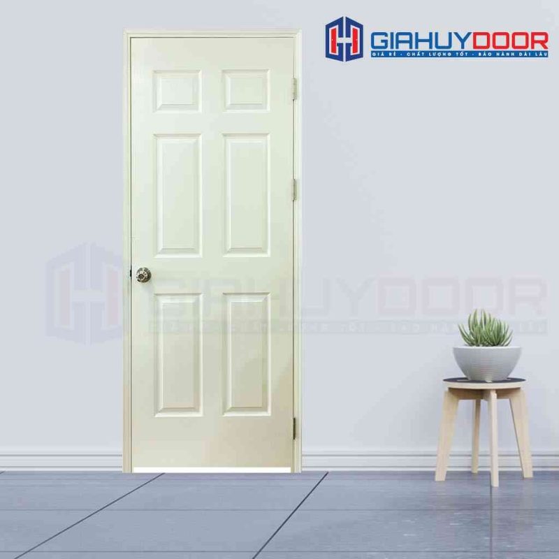 Cửa gỗ giá rẻ HDF 6A-C1 (7)