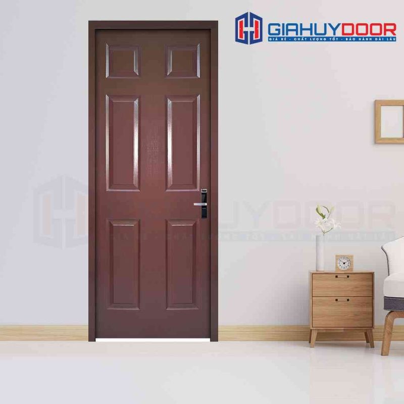 Cửa gỗ giá rẻ HDF 6A-C11