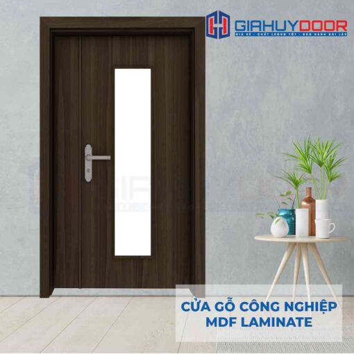 Cửa gỗ công nghiệp MDF Laminate 2P1G1s