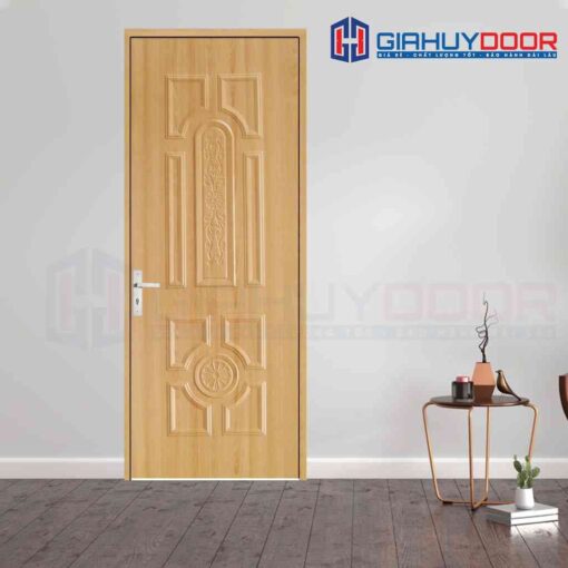 Cửa gỗ nhà tắm HDF Veneer 18 Ash