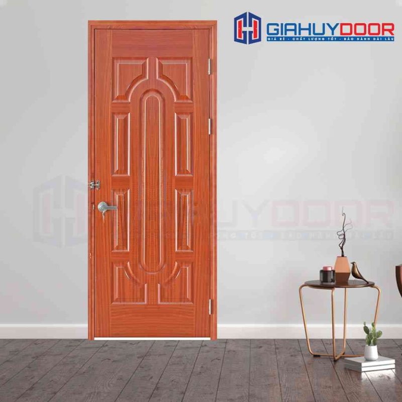 Cửa gỗ nhà tắm HDF Veneer 19-xoan dao