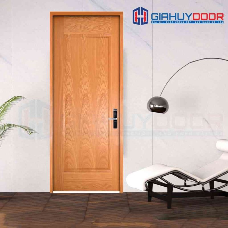 Cửa gỗ khách sạn HDF Veneer 1B oak soi