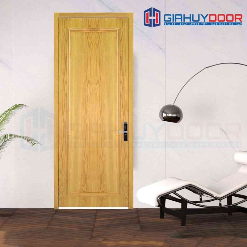 Cửa gỗ khách sạn HDF Veneer 1B soi (2)