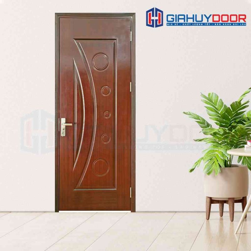 Cửa gỗ công nghiệp HDF Veneer 1K cam xe (2)