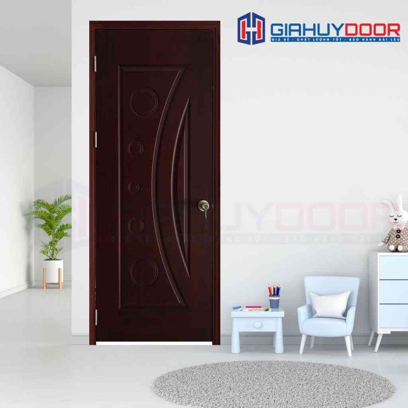 Cửa gỗ khách sạn HDF Veneer 1K cam xe (3)