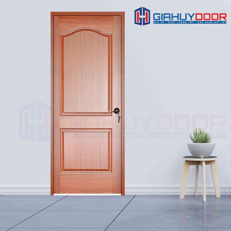 Cửa gỗ phòng ngủ HDF Veneer 2A-xoan dao