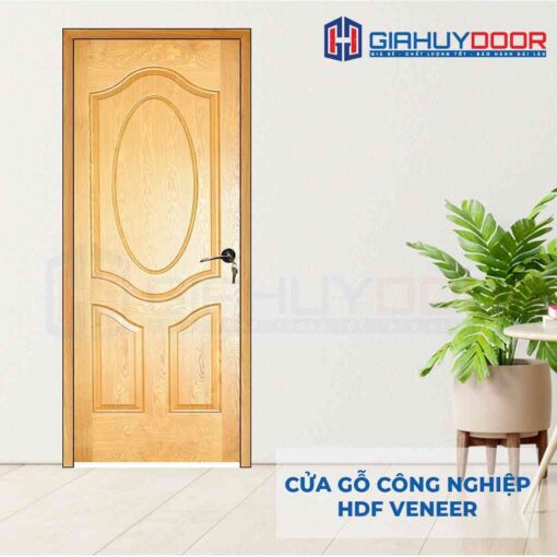 Cửa gỗ công nghiệp HDF Veneer 3A-soi