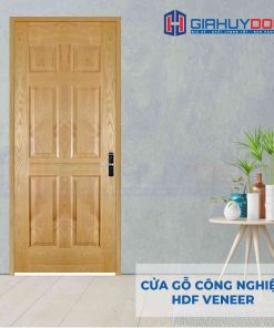 Cửa gỗ công nghiệp HDF Veneer 6A-ash