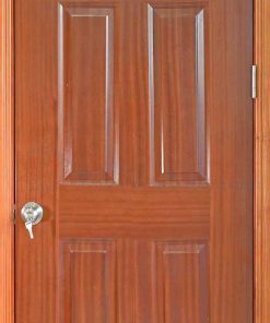 Cửa gỗ công nghiệp HDF Veneer 6A-xoan dao