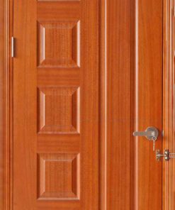 Cửa gỗ phòng ngủ HDF Veneer 6B-xoan dao