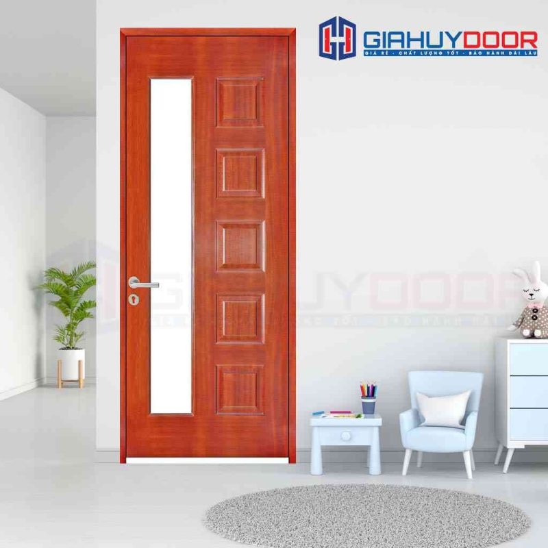 Cửa gỗ cao cấp Sài Gòn HDF Veneer 6GL-cam xe (8)