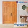 Cửa gỗ công nghiệp HDF Veneer 9A-soi