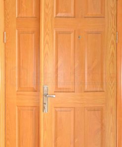Cửa gỗ công nghiệp HDF Veneer 9A-oak soi