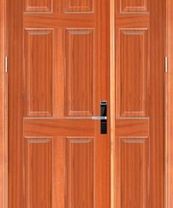 Cửa gỗ công nghiệp HDF Veneer 9A-sapele