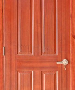 Cửa gỗ công nghiệp HDF Veneer 4A-xoan dao