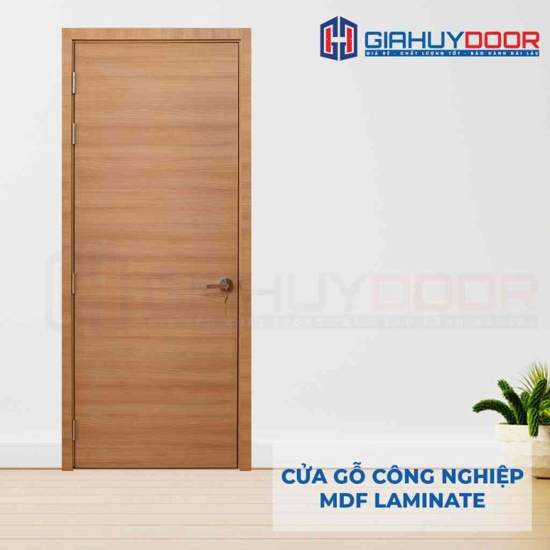Cửa gỗ công nghiệp MDF Laminate P1 van ngang (2)