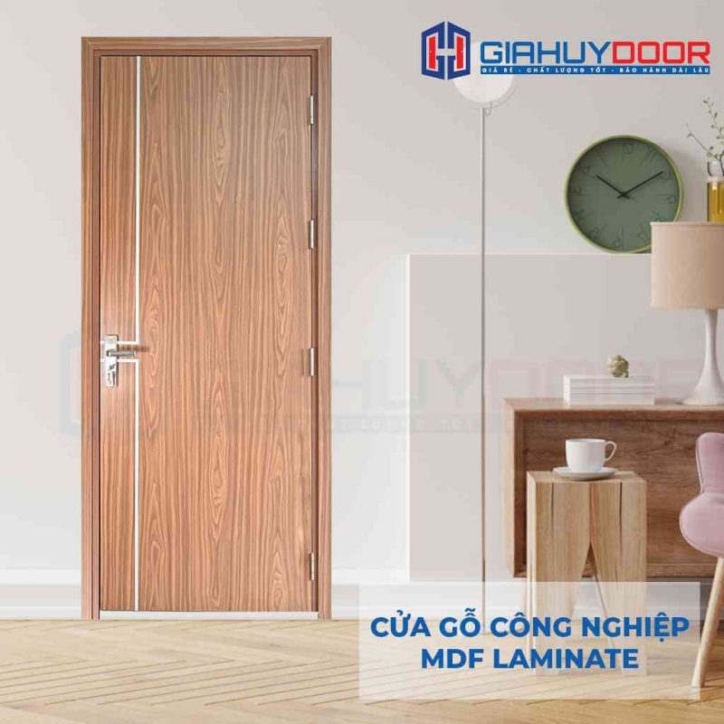 Cửa gỗ công nghiệp MDF Laminate P1R1