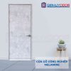 Cửa gỗ công nghiệp MDF Melamine P1 van kem