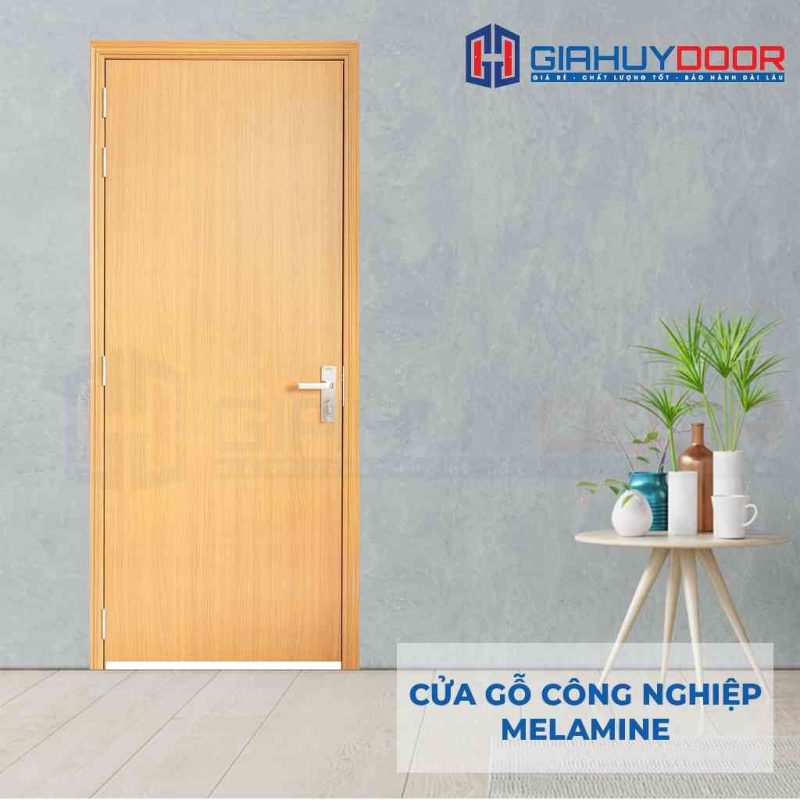 Cửa gỗ công nghiệp MDF Melamine P12
