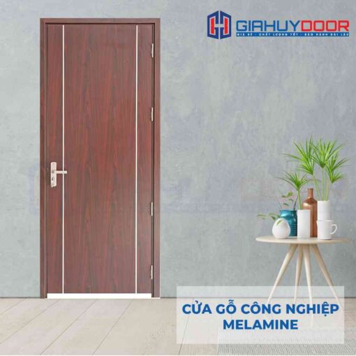 Cửa gỗ công nghiệp MDF Melamine P1R2-1