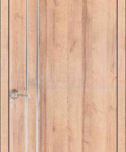 Cửa gỗ cao cấp Hàn Quốc P1R2 inox