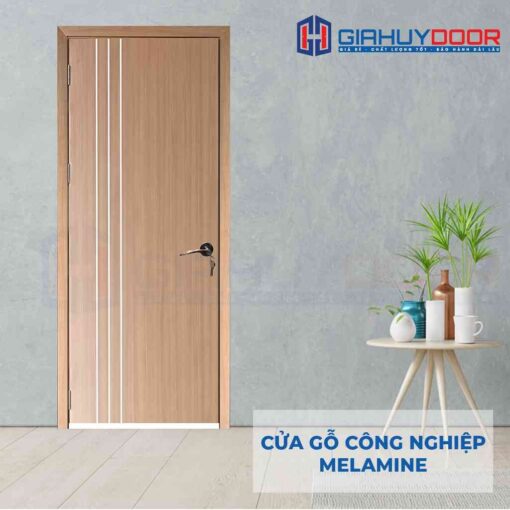 Cửa gỗ công nghiệp MDF Melamine P1R3-1