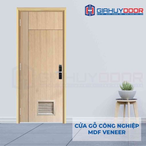 Cửa gỗ công nghiệp MDF Veneer P1R3L1
