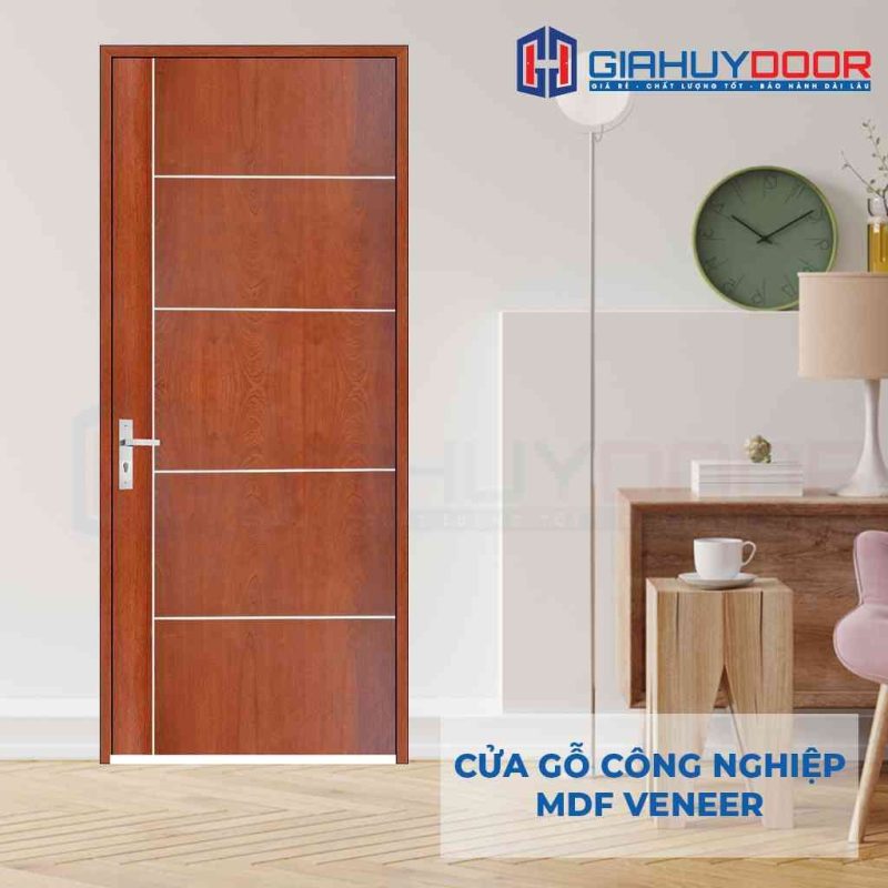 Cửa gỗ công nghiệp MDF Veneer P12R5 (2)