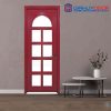 Cửa gỗ công nghiệp MDF Veneer P1G9 mau do