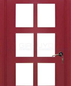 Cửa gỗ cao cấp Sài Gòn MDF Veneer P1G9 mau do